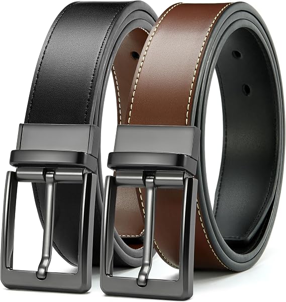 Classic Men's Belt in brown and black color