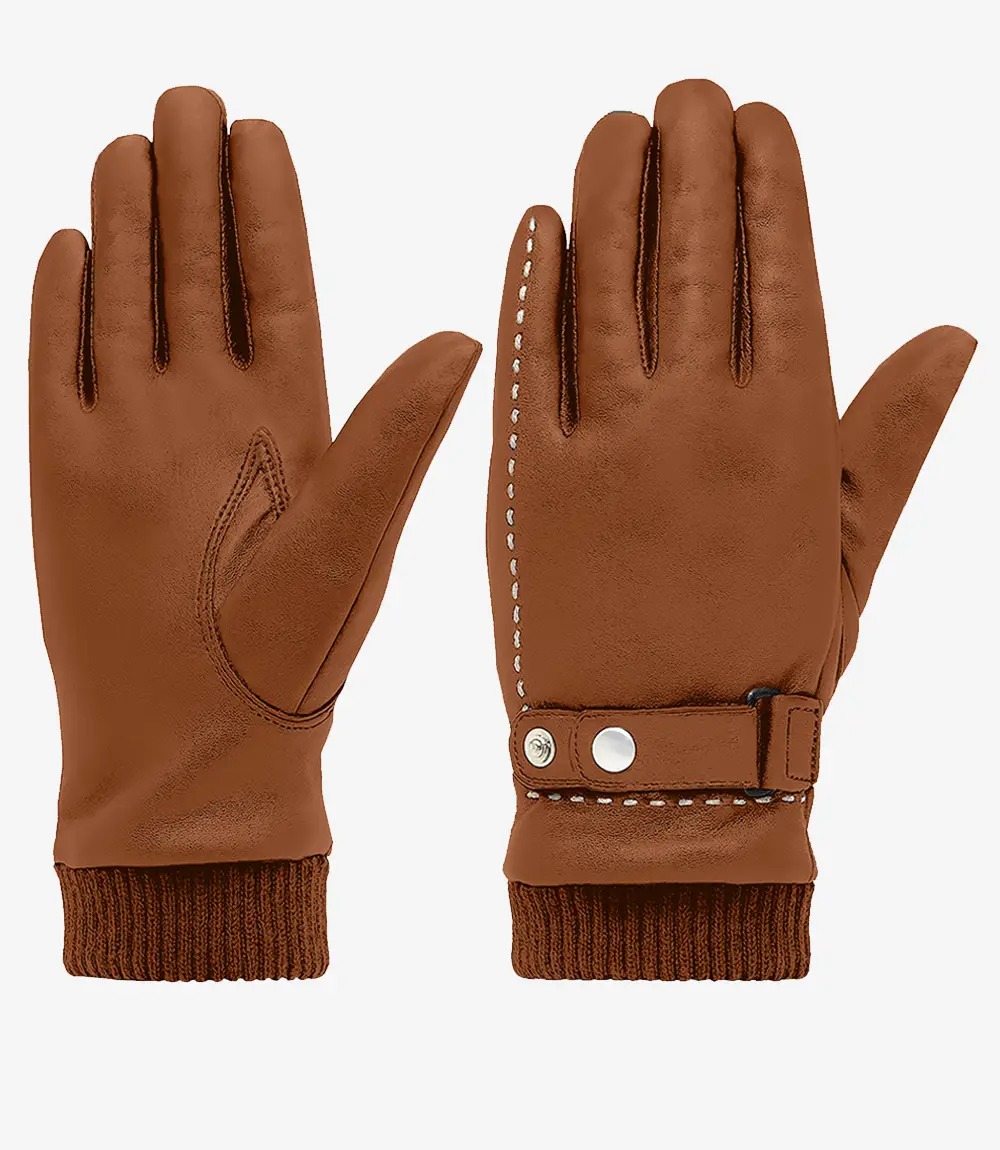 Men's Brown Gloves
