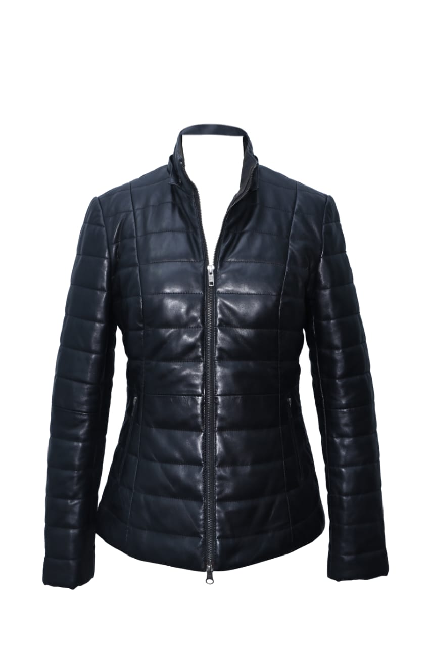 Black Women Puffer style -- Al-Fateh-Leather Garments