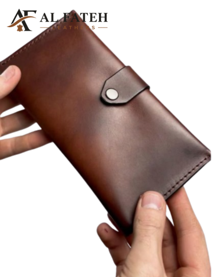 Brown Classic women Wallet -- Al fateh Leather Garments