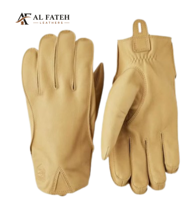 Butter Yellow Womens Gloves