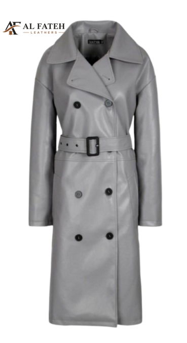 Ash Grey women long coat
