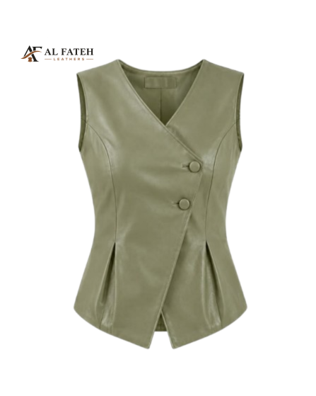 Light Green Stylish women vest