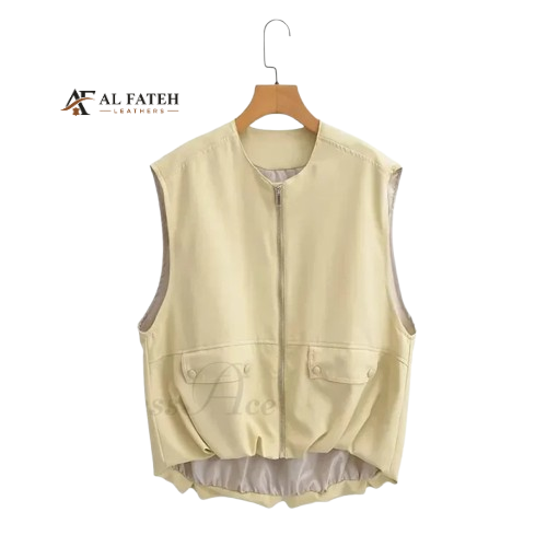 Butter yellow women vest
